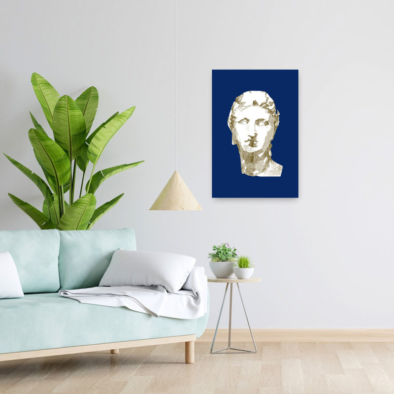"Echoes of Antiquity", art mural abstrait contemporain, H 24 po x l 16 po
