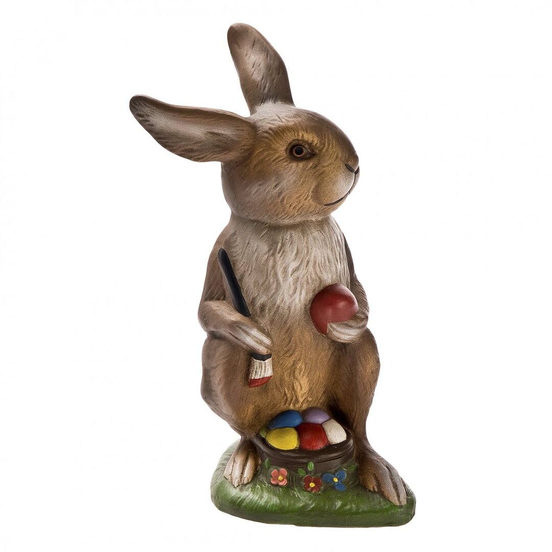 Figur Hase mit Ostereiern