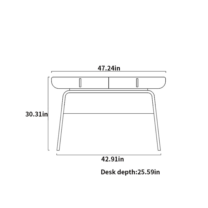 Modern high-end style desk