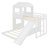 Northwood Twin over Full L Shape House Bunk Bed by Harper Orchard-1039305891-971306892