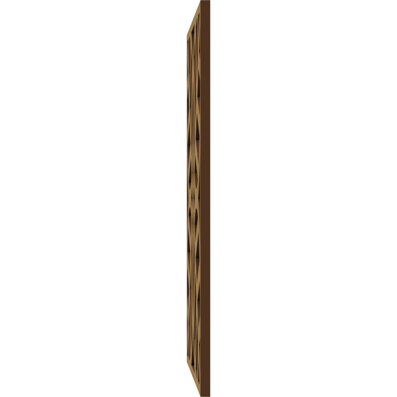 Panneaux muraux décoratifs en bois Garland, H 15 3/8 po x l 15 3/8 po x P 3/8 po, Bois