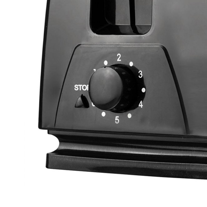 Brentwood Applicances 4 Slice Long Slot Toaster, Black