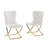 Yulianna 78" Marble 5 Pcs Dining Set-117824724-117824725