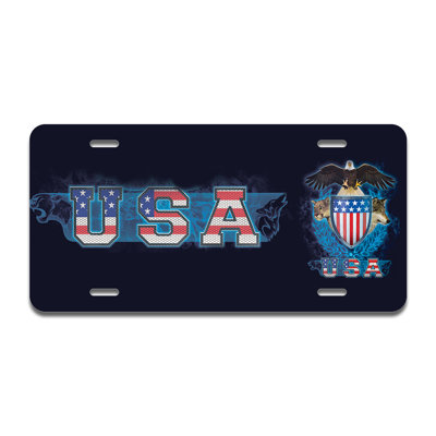USA Trinity Aluminum Plate Frame