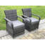 6 - Person Wicker Patio Dining Set with Rectangular Table