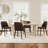 Upholstered Solid Wood Dining Chair-839576308