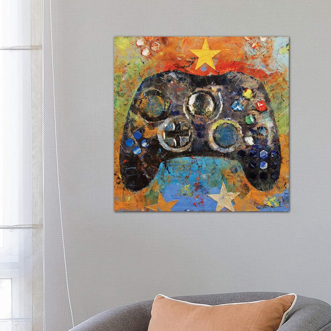 Leinwandbild - Gemälde „Game Controller” von Michael Creese