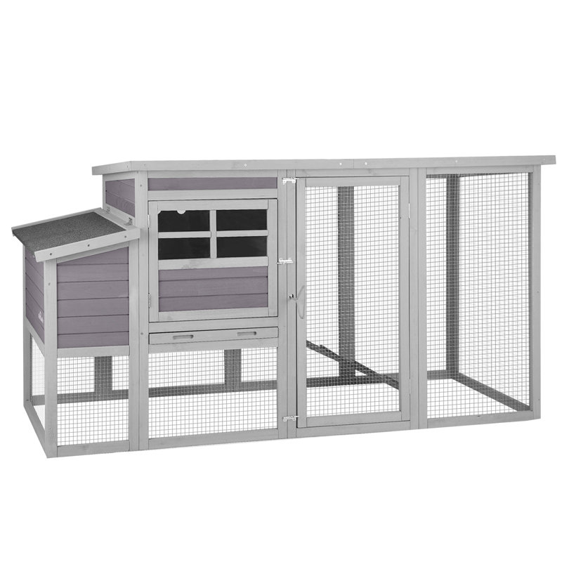 Chicken Coop with Chicken Run For Up To 5 Chickens