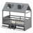Queshon Solid Wood House Storage Bed-1901855805-1901855744