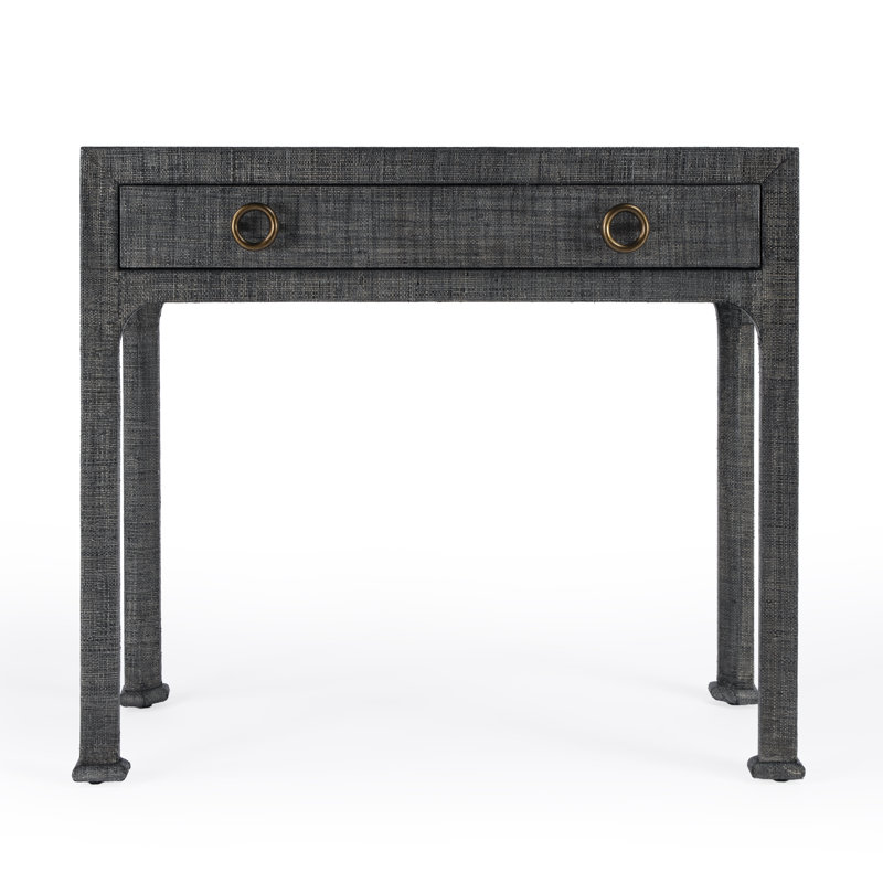 Keidy 34" Console Table, Charcoal