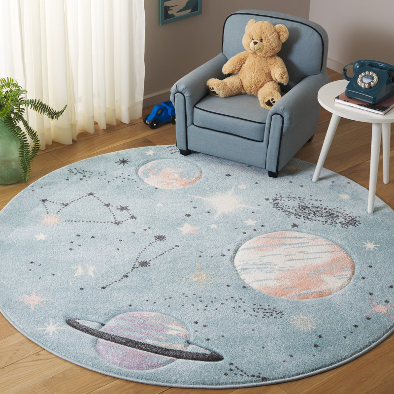 Ajinkya Performance Rug, Round 5'3"
