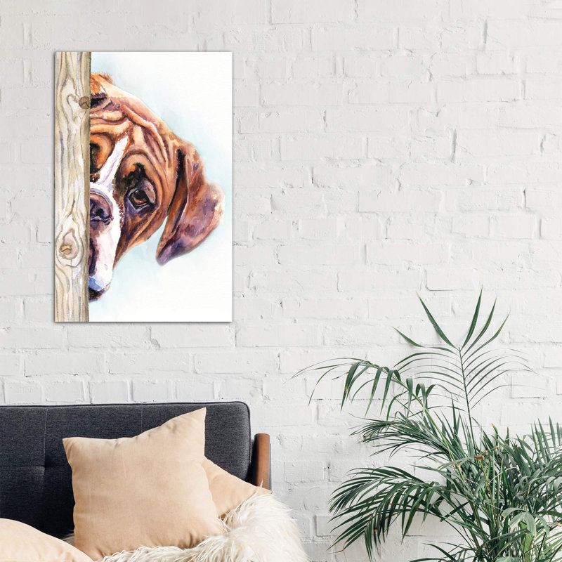 Hide And Seek II by George Dyachenko - Painting on Canvas, 66.04 cm H x 45.72 cm W x 1.91 cm D, No Frame