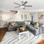 Vaczon 48" Modern Smart Dimmable Ceiling Fan with 3CCT LED Lights, 6-Speed Reversible DC Motor, Timer, Remote and App Control-1984583735