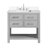 Brooks 37'' Single Bathroom Vanity with Engineered Marble Top-92518512-92518509