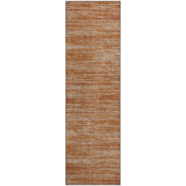 Premium Machine Washable Prisco Copper Rug