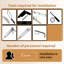 Frameless Sliding Glass Shower Doors 56-60" Width x 76"Height with 3/8"(10mm) Clear Tempered Glass, Brushed Nickel-134374521