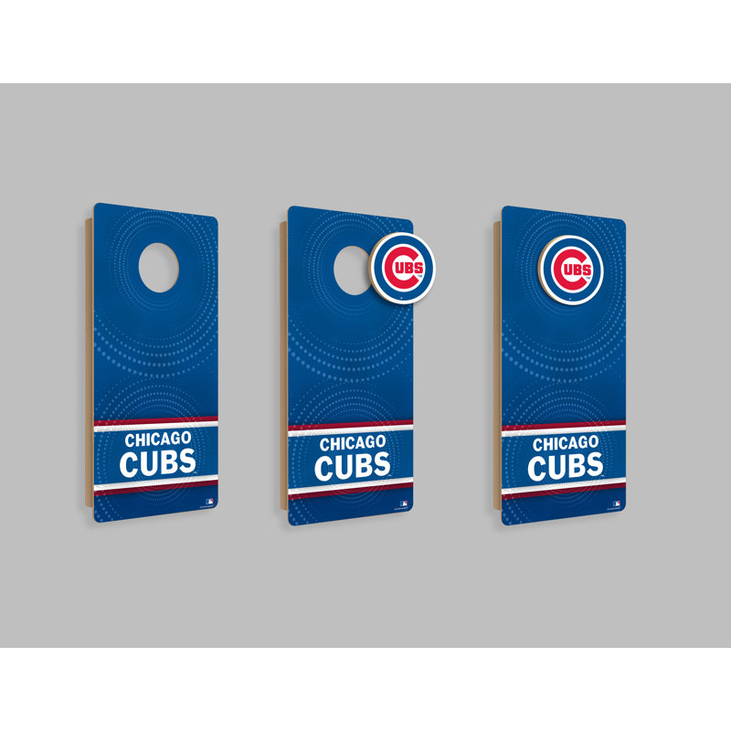 Mini-cornhole suspendu aux cubes de Chicago