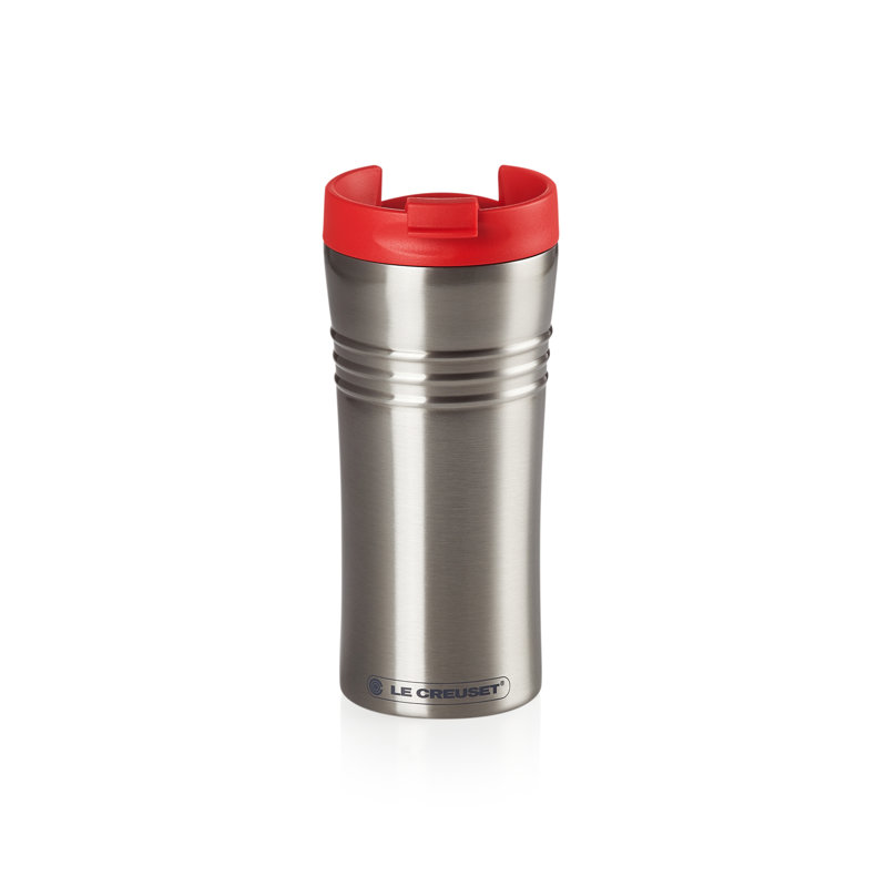 Le Creuset Stainless Steel Travel Mug, Cerise
