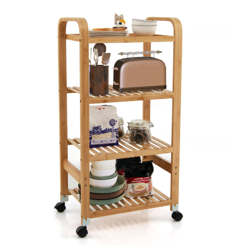 Casale Solid Wood Bar Cart