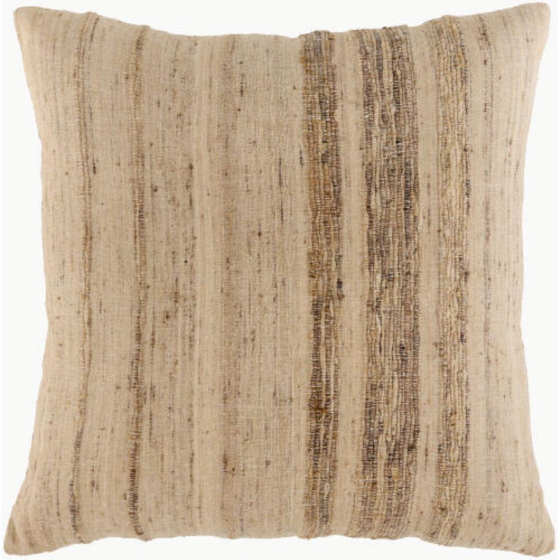 Taren Cotton Accent Pillow, 6 Piece Set, Square 20", Polyester