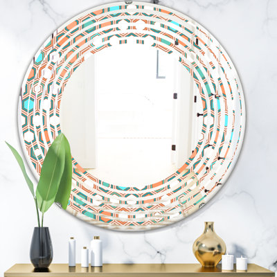 Miroir mural Hexagon