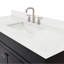 Meuble-lavabo sur pied simple 60 po avec plateau en quartz Hamlet-94003697