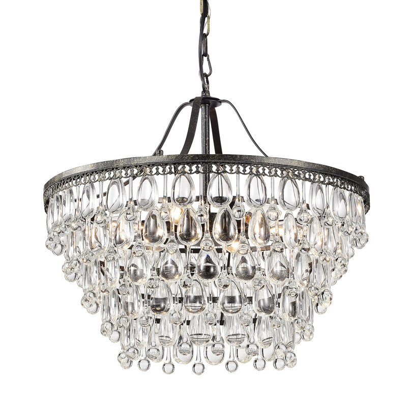Lustre gradué à 6 lumières Beverly