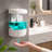 Wall Mounted Touchless Hand Sanitizer and Soap Dispenser 700 mL White