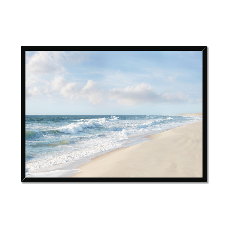 Hamptons II by James McLoughlin - Print, Black Framed Paper Print, 34cm H x 50cm W
