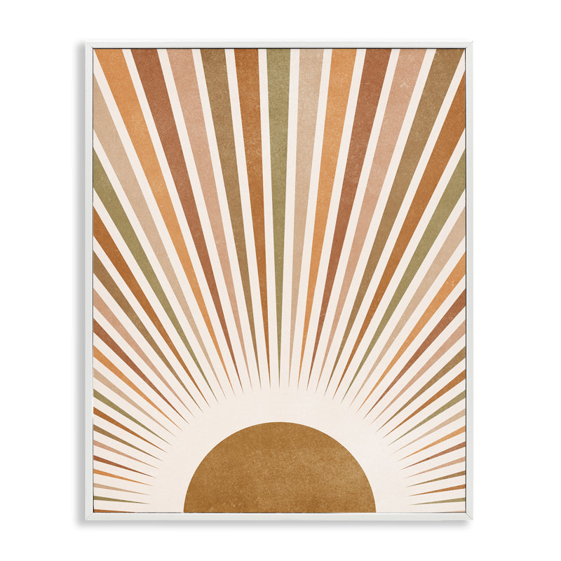 Reproduction d'art giclée encadrée par Bohia, H 30 po x l 24 po, Estampe numérique encadrée blanc bord de mer