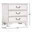 Charleston Three-Drawer Nightstand