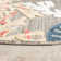 Jamila Coastal Gray Power Loomed High-Low Indoor/Outdoor Area Rug