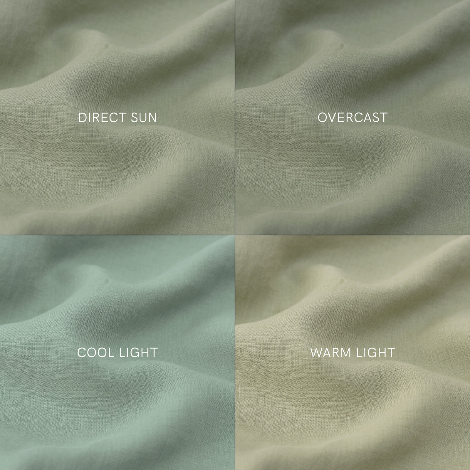 100% French Linen Bedskirt, Twin XL, Matcha