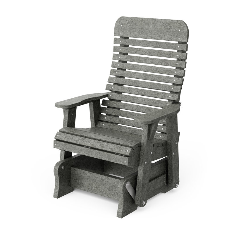 Fauteuil oscillant simple Signature, Gris foncé