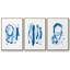 «Blue Breeze IV», ensemble de 3 reproductions de photos sur toiles-205355996-205355999