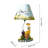 Teamson Kids Sunny Safari Table Lamp with Sculpted Base & Printed Lampshade