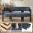 Upholstered Barrel Backrest Loveseat Sofa-734679167