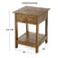 Table de bout avec rangement Alfard