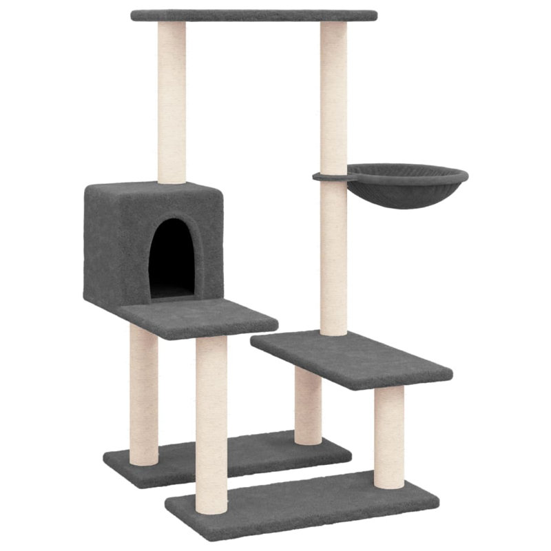 94.5 cm H Cat Tree / Condo, Dark Grey