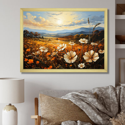 " Golden Meadows Of Flowers Fields IV "