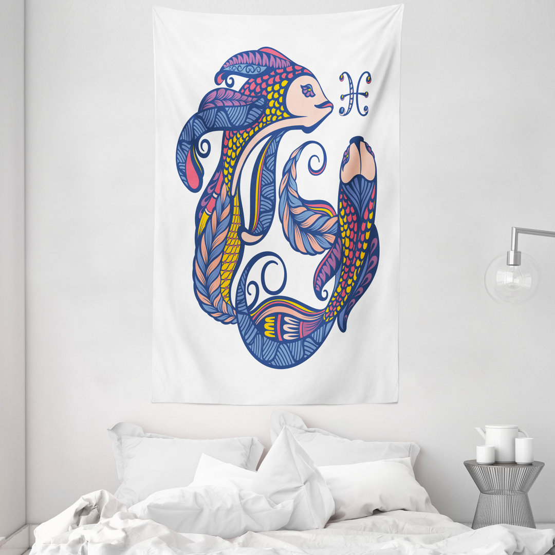 Wandbild Fische Astrologie Fisch