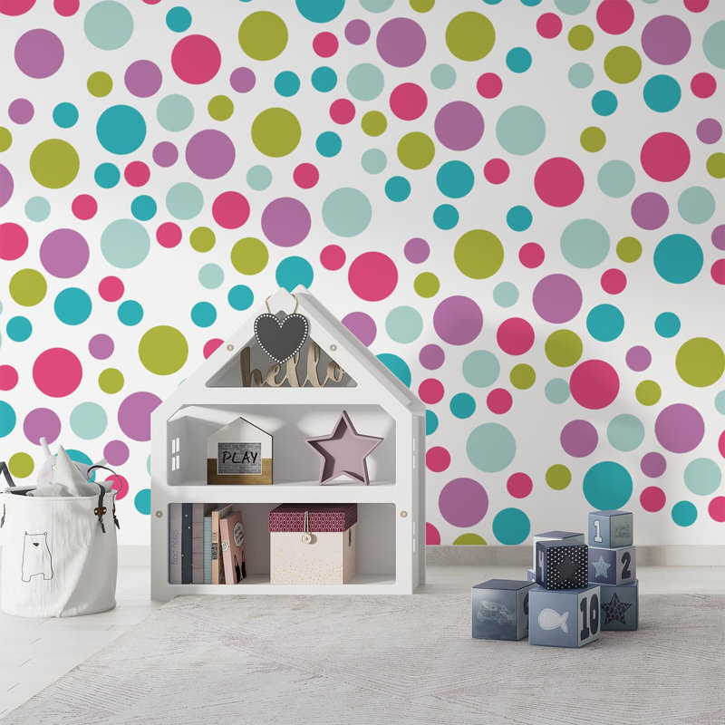 Abstract Non-Wall Damaging Wall Decal