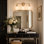 Denroy 3 - Light Dimmable Rose Gold Vanity Light