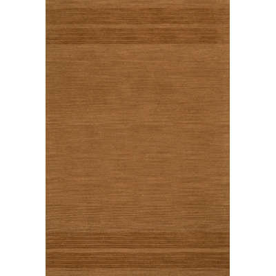 Cotina Modern Bordered Handmade Wool Rug