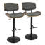 Ensemble de 2 tabourets de bar réglables Betuel-81514714