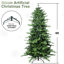 Arbre de Noël de 4 pi avec mélange d'aiguilles réaliste, 919 pointes, articulé pour une installation simple, support en métal stable de style dense, base facile à utiliser