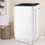 Homdox 2.3 Cubic Feet Portable Washer Machine with 10 Programs, Child Safety Lockk