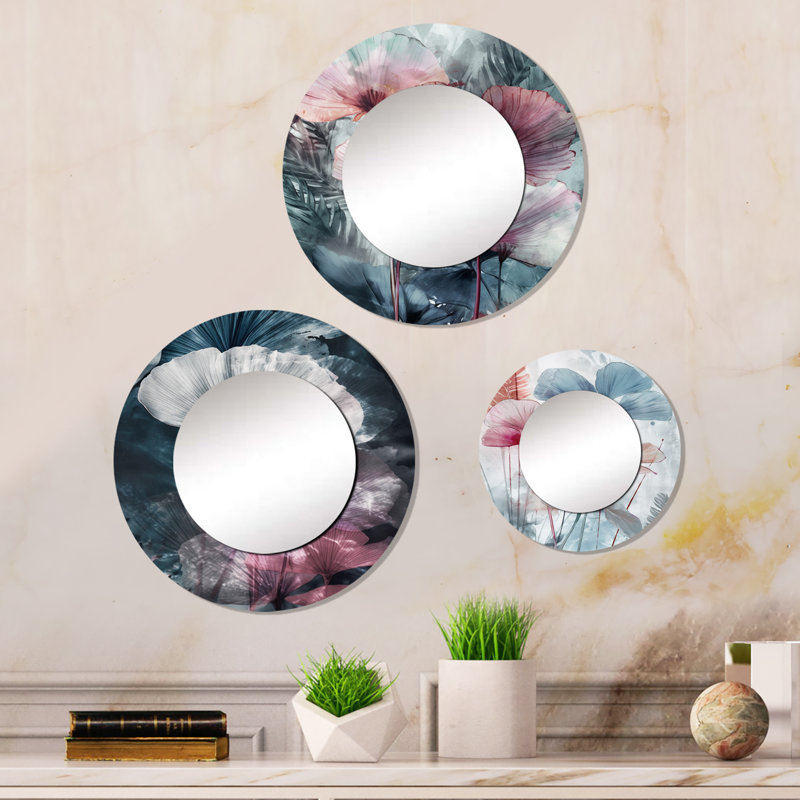 Pucci Round Wall Mirror