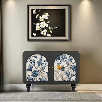 Armoire de rangement de salon français