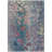 Machine Washable Indoor/Outdoor Xhevrie Teal Rug-975323764